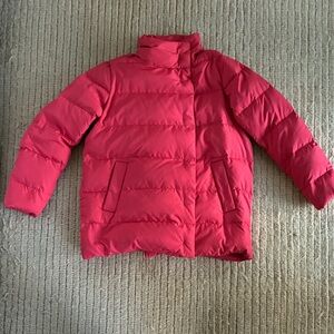 J. Jill Women's Red Puffer DownJacket